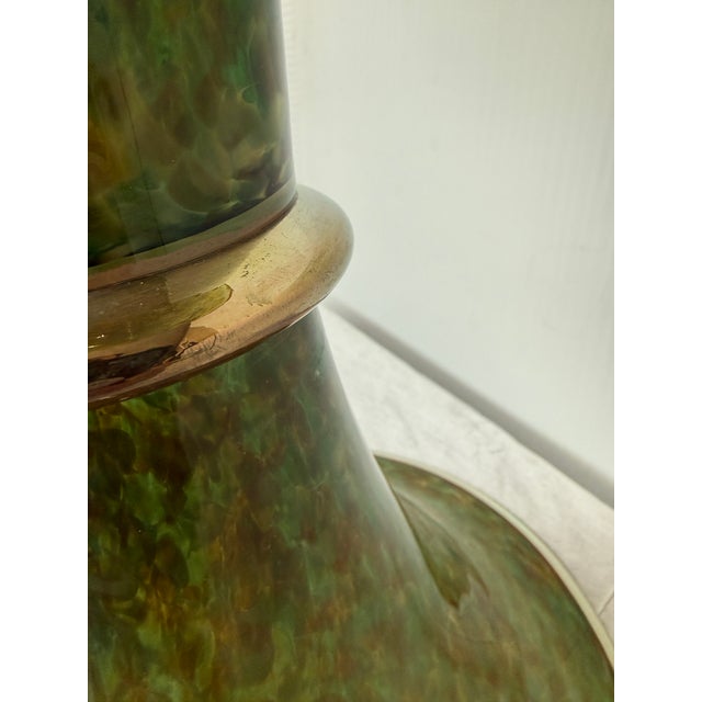 Cohn-Stone Studios Aurora Flared Art Glass Vase For Sale In San Francisco - Image 6 of 12