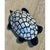 Vintage Lea Stein Paris B&w Tortoise Brooch For Sale - Image 4 of 12