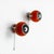 Orange Eyeball Wall Lamps by Delmas, France, 1970s, Set of 2 For Sale - Image 6 of 15