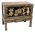 Chinese Black Lacquer and Gilt Decorated Trunk on Stand For Sale