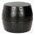 Iron Drum Stool in Black For Sale