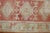 Red Early 20th Century Zabihi Collection Turkish Oushak Pigeon Small Runner - 3'4" x 6'9" For Sale - Image 8 of 8