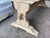 French French Weathered Solid Plank Oak Monastery Table For Sale - Image 3 of 13