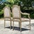 Wood Vintage Regency Cut Velvet Bergere Chairs - a Pair For Sale - Image 7 of 7