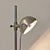 1930s German Floor Lamp in Metal and Steel from Hanau, 1930s For Sale - Image 5 of 18