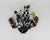 Bouquet of Flowers Wall Sconces, 1960s, Set of 2 For Sale - Image 3 of 8