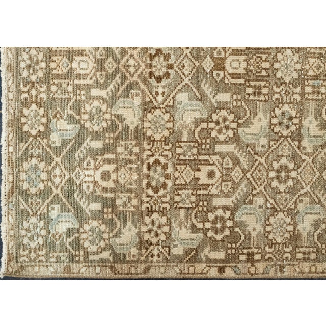 Turkish Oushak Runner Rug 2'9" x 6'8" #17511 For Sale - Image 4 of 8