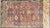 Vintage Handmade Tribal flat weave/kilim Moroccan Runner, c-1950, 4'9" x 8'1", fine natural dyed wool whit geometric...