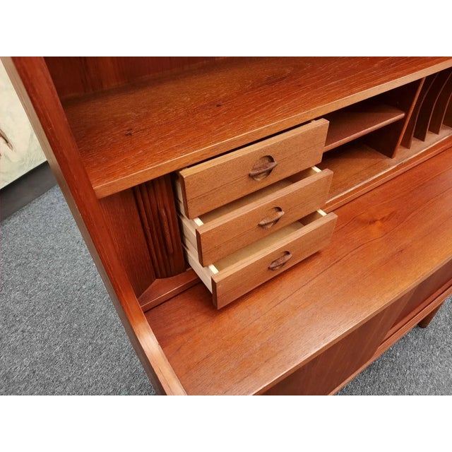 Danish Teak Office Secretary, 1960s For Sale - Image 14 of 17