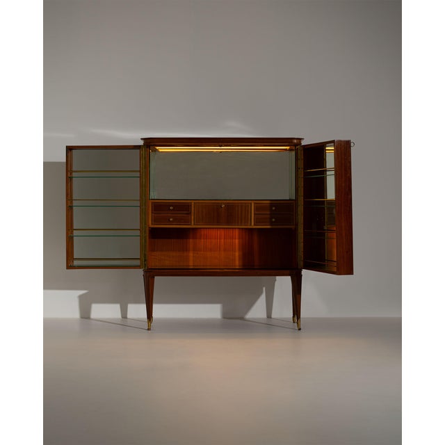 Italian Bar Cabinet, 1950s For Sale - Image 4 of 18