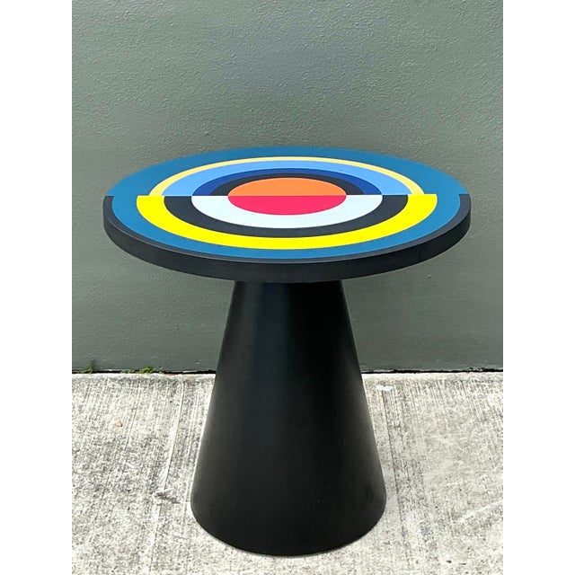 Vintage Maison Dada “Sonia Et Caetra” Side Table For Sale - Image 11 of 12