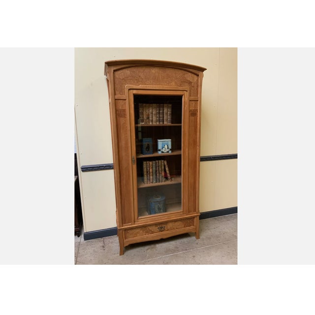Antique Art Nouveau Display Cabinet, 1910 For Sale - Image 3 of 13