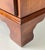 Vintage Henkel Harris Solid Wild Black Cherry Triple Dresser Model 124 For Sale - Image 9 of 17
