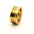 Bulgari 1990s Bulgari B.zero1 Three-Band Ring in 18k Yellow Gold, Size 7.5 For Sale - Image 4 of 11