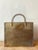 Vintage Boho Brass Shopping Bag After Gio Ponte For Sale - Image 9 of 11
