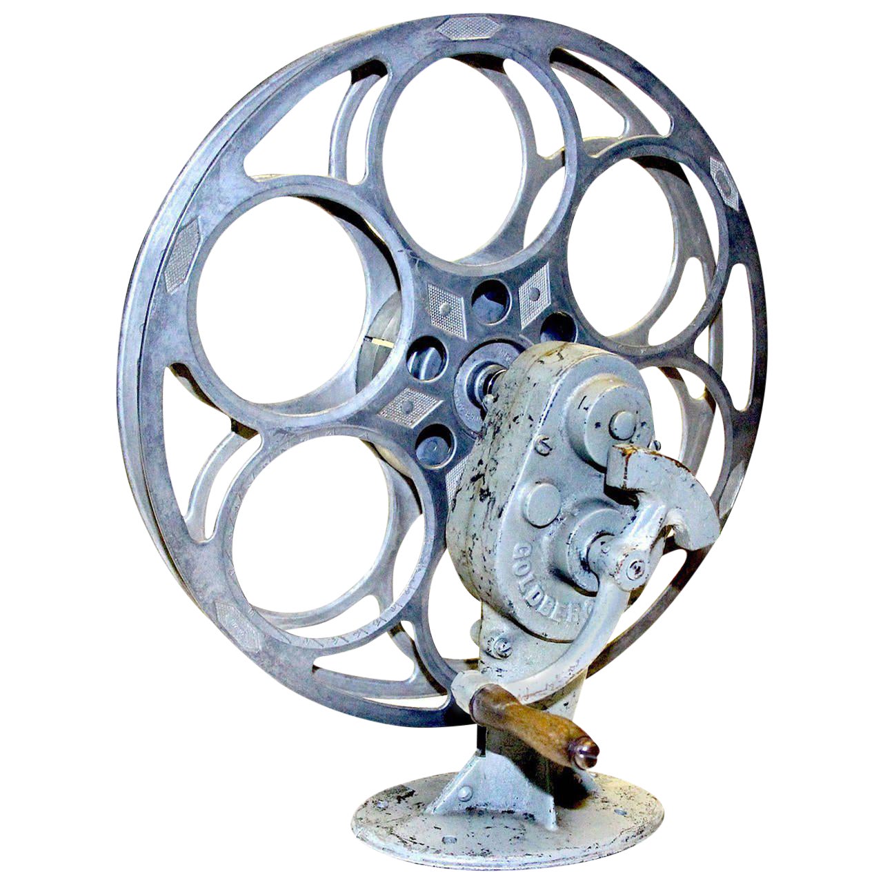 C. 1930 Cinema Rewind With Film Reel with 35MM film