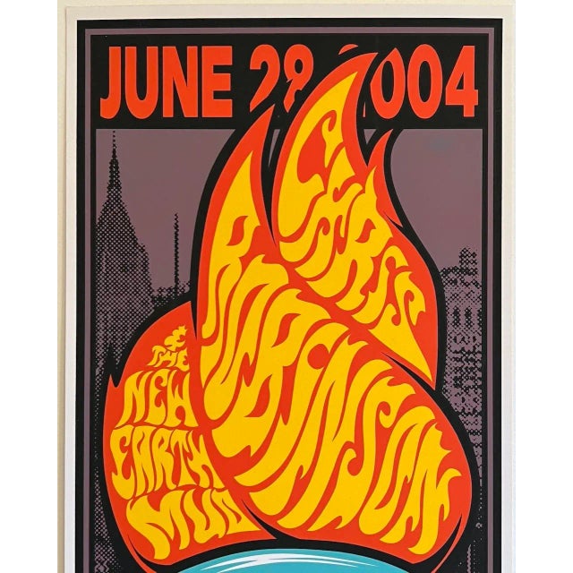 Printmaking Materials New York City Pop-Art Chris Robinson "Liberty Torch" Screenprint C.2004 For Sale - Image 7 of 8