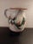 1980s Artist Signed Pair of Handpainted Stoneware Set of Canister & Pitcher. For Sale In Dallas - Image 6 of 8