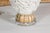 Mid 20th Century Italian White Pottery Table Lamp on Lucite Base For Sale - Image 9 of 12