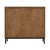 Brown Bottom Line 2 Door Wood Cabinet For Sale - Image 8 of 9