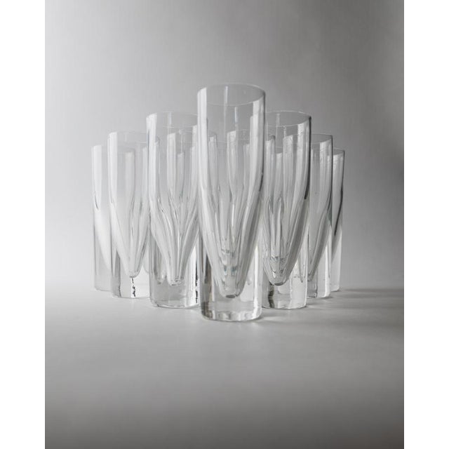 Vintage Drinking Glass by Carlo Moretti, 1960s, Set of 12 For Sale - Image 4 of 12