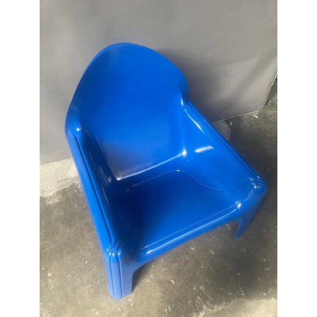 Blue Model 4794 Armchair by Gae Aulenti for Kartell, 1974 For Sale - Image 6 of 8