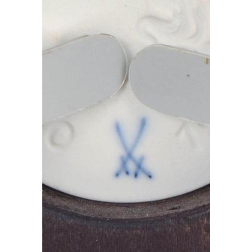 Small Biscuit Plaque with Double-Sided Classical Profile Portraits from Meissen, 1970s For Sale - Image 4 of 5