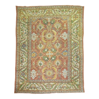 Antique Zabihi Collection Persian Mahal Sultanabad Rug - 9' x 12'10" For Sale
