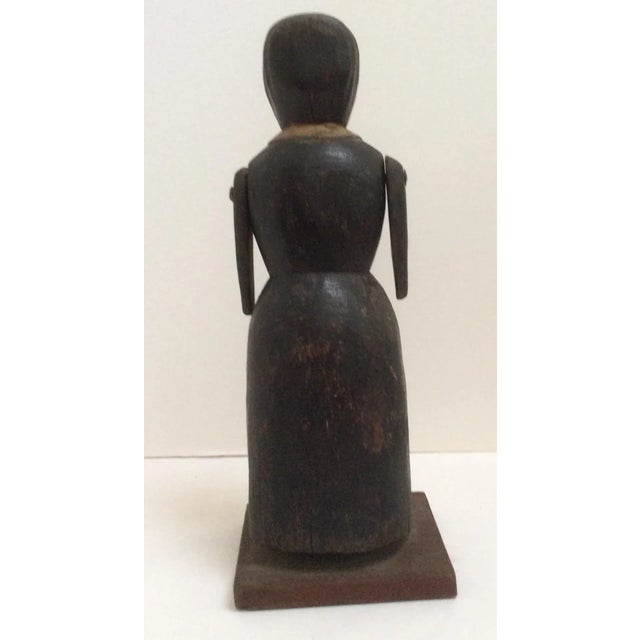 Folk Art Portrait Sculpture For Sale - Image 9 of 11