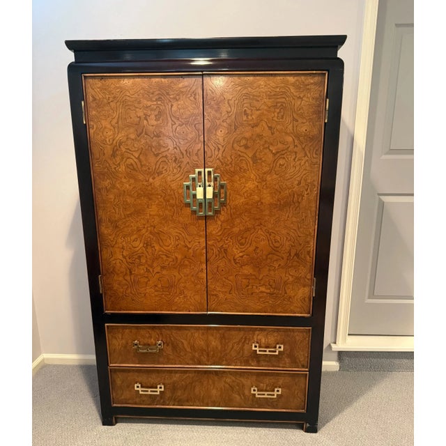 Asian Century Furniture Chin Hua Armoire For Sale - Image 3 of 9