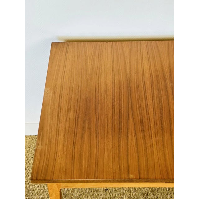 Vintage Scandinavian Teak Dining Table with Extensions, 1960 For Sale - Image 10 of 13
