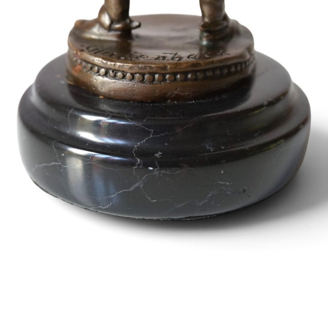 Brown Gladenbeck, Napoleon Bonaparte Sculpture, 1920s, Bronze For Sale - Image 8 of 16