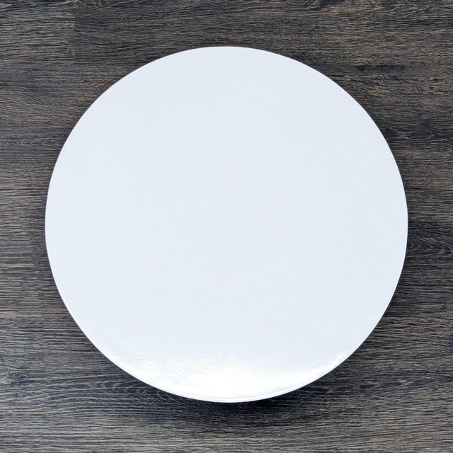 Modern West Elm Martini Side Table For Sale - Image 3 of 5