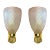 Murano Wall Lamps by Barovier & Toso, 1960s, Set of 2 For Sale