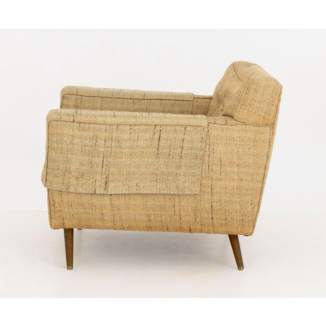 Mid 20th Century Edward Wormley for Dunbar Upholstered Arm Chair For Sale - Image 5 of 7