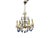 Vintage Macaroni Blue Murano Glass Chandelier, 1950s For Sale - Image 13 of 13