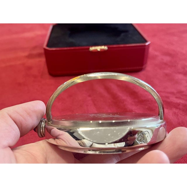 Pasha Travel Alarm Clock from Cartier, 2000s For Sale - Image 14 of 18