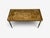 Jacques Quinet Style, Coffee Table, Gold Églomisé Glass, Iron, France, 1960s For Sale In New York - Image 6 of 16
