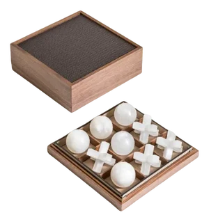 Leather Tic Tac Toe