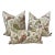 Set of 3 Paisley/Floral Print Decor Pillows For Sale