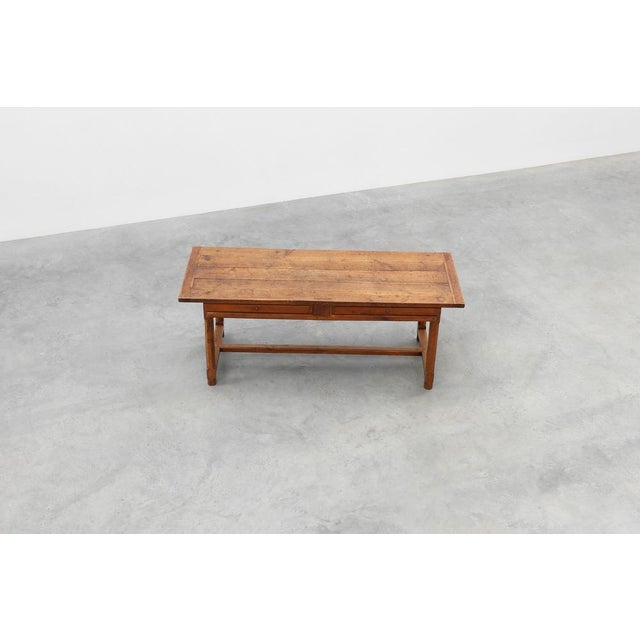 Antique Rustic Oak Dinner Table, France, 1800s For Sale - Image 10 of 18