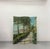 Vintage Coastal Hand-Painted Four-Panel Folding Screen For Sale - Image 4 of 7