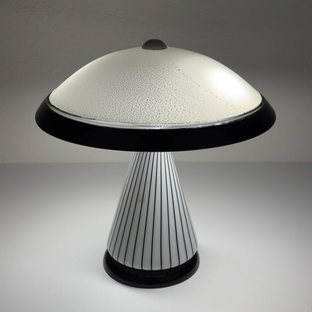 Vintage Murano Table Lamp by Zonca, Italy, 1980s For Sale - Image 11 of 18