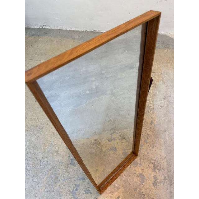 Oak Mirror by Riis Antonsen, 1971 For Sale - Image 6 of 11