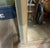 Up for consideration is a beautiful vintage large table mirror with blue and gold accents. This would look lovely in your...