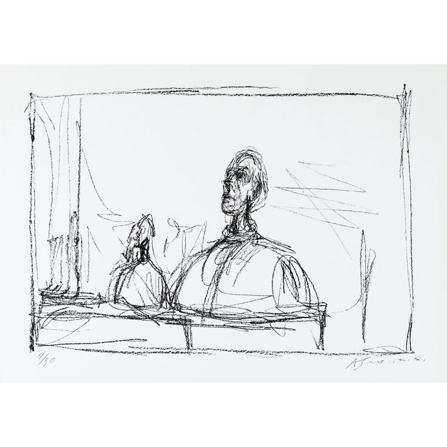 Alberto Giacometti (1901-1966) The Workshops of Modernity Original color poster Signed in the plate On poster paper, 66 x...