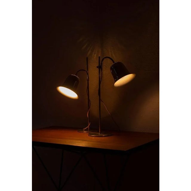 Metal Table Lamps by Trivselbelysning, Set of 2 For Sale - Image 7 of 13