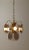 Vintage Chandelier in Brass with Smoked Bevelled Glass Discs from Sciolari, Italy, 1970s For Sale - Image 18 of 18