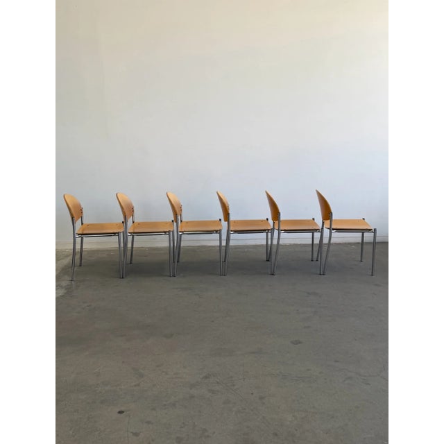 Post Modern Dining Chairs - Set of Six For Sale - Image 15 of 18