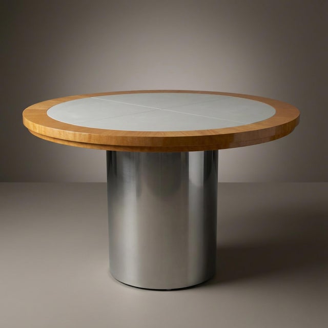 Material synergy was an idea commonly experimented with in the Mid-Century and remains popular in contemporary design. The...